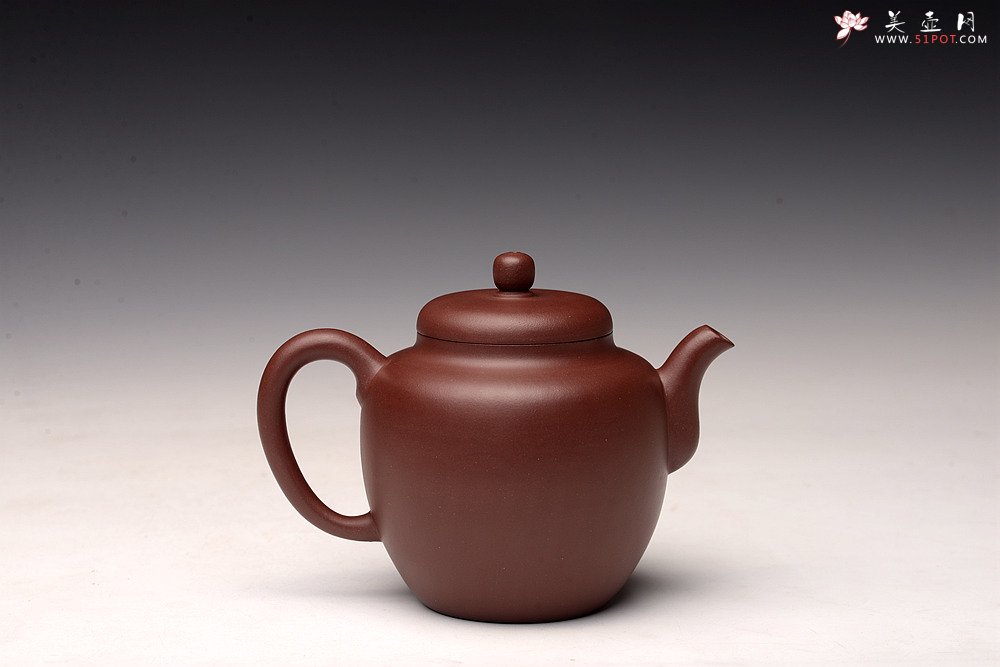 紫砂壶图片：美壶特惠 俞欣荣新作 圆润挺拔 高挑有力 高灯 - 美壶网