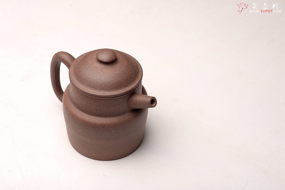 紫砂壶图片：淞庐全手新作 端庄沉稳 文气 高执 - 美壶网