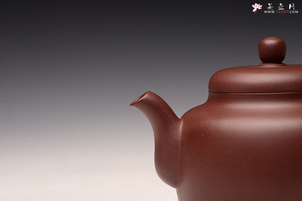 紫砂壶图片：美壶特惠 俞欣荣新作 圆润挺拔 高挑有力 高灯 - 美壶网