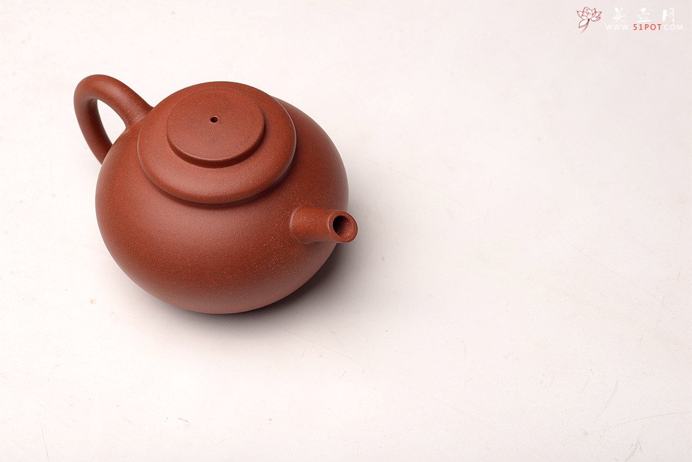 紫砂壶图片：美壶特惠  颇具特色 茶人最爱 古拙巨轮珠 独孔 不锈钢滤网 - 美壶网