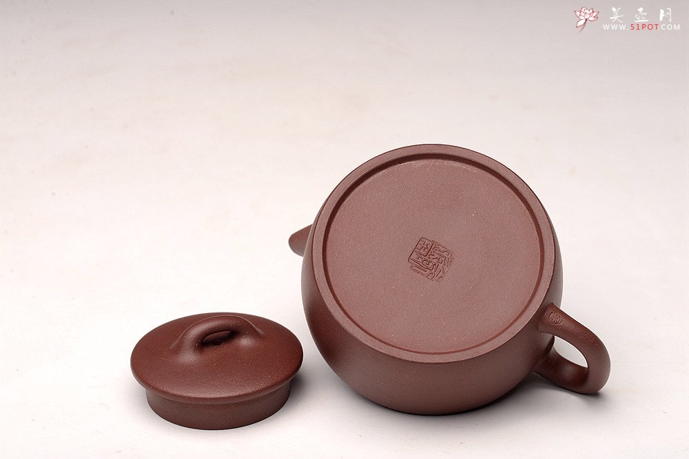 紫砂壶图片：俞欣荣新作 线条简练 大口直流实用 美壶特惠 古韵 - 美壶网