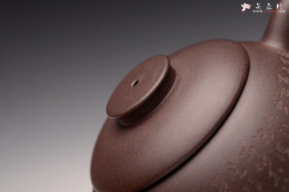 紫砂壶图片：鸿渝山房新品 美壶特惠  茶人最爱 有趣实用 心经巨轮 - 美壶网