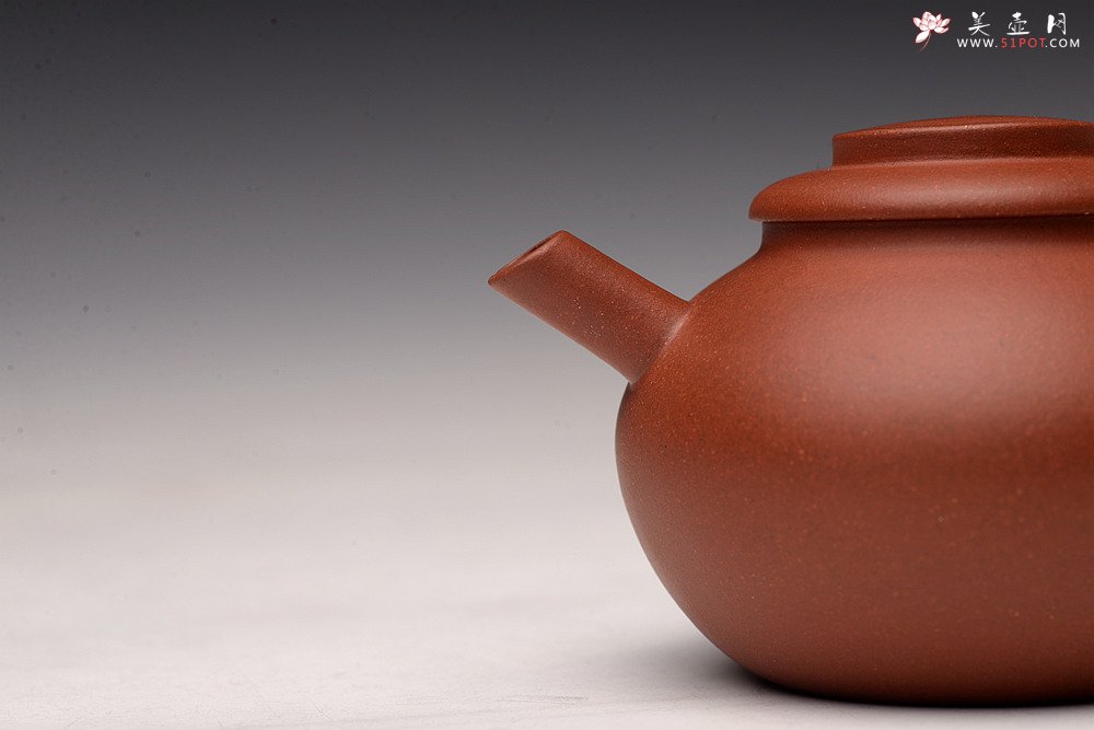 紫砂壶图片：美壶特惠  颇具特色 茶人最爱 古拙巨轮珠 独孔 不锈钢滤网 - 美壶网