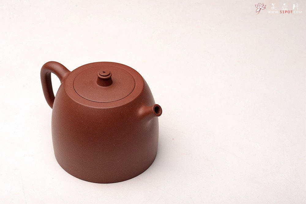 紫砂壶图片：全手摹古之作 汉铎 优质底槽青 典雅大方 - 美壶网