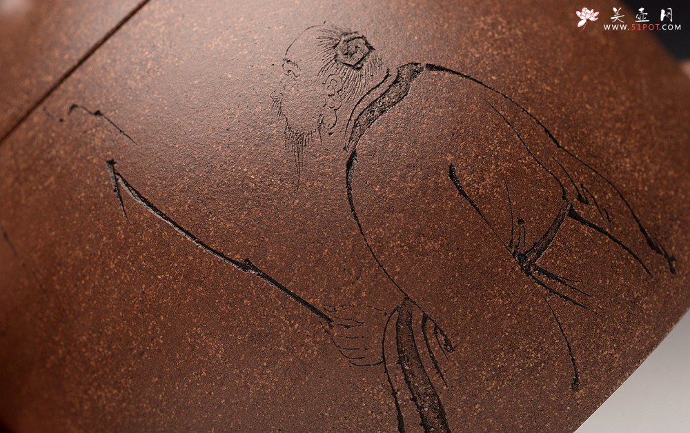 紫砂壶图片：周斌全手新作 朴素敦厚 全手秦权 文气佳品 游心堂主人装饰 油润段泥 - 美壶网