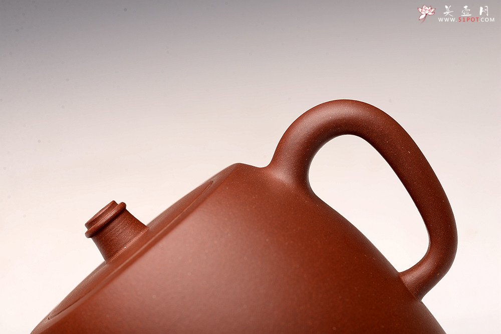 紫砂壶图片：全手摹古之作 汉铎 优质底槽青 典雅大方 - 美壶网