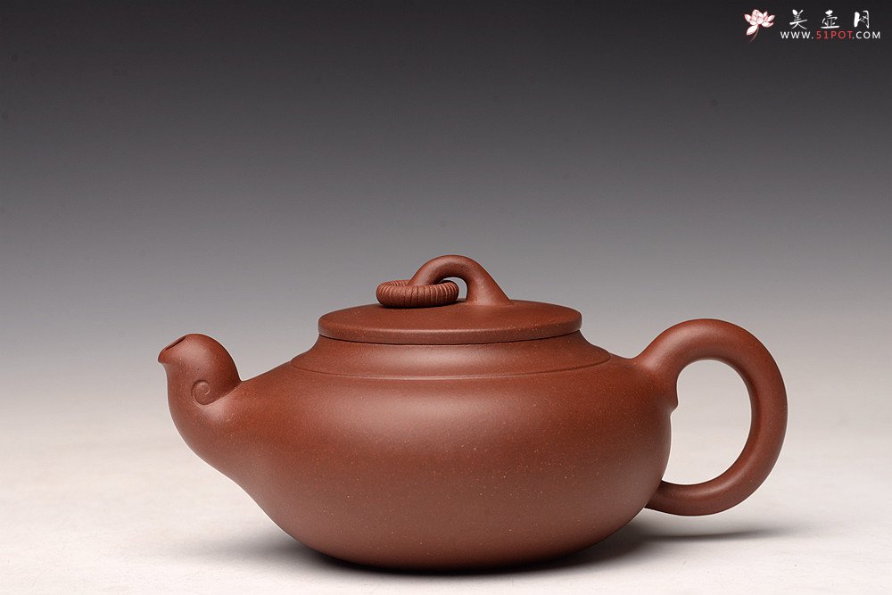 紫砂壶图片：新年特惠 马建鹏新品 造型有趣 大方实用 紫玉 - 美壶网