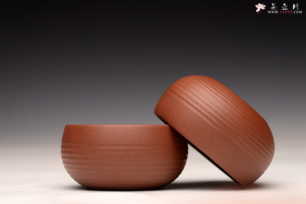 紫砂壶图片：于洪霞丙申夏全手作品 饱满圆润 率真线韵~ 做工精致 怡圆套组 - 美壶网