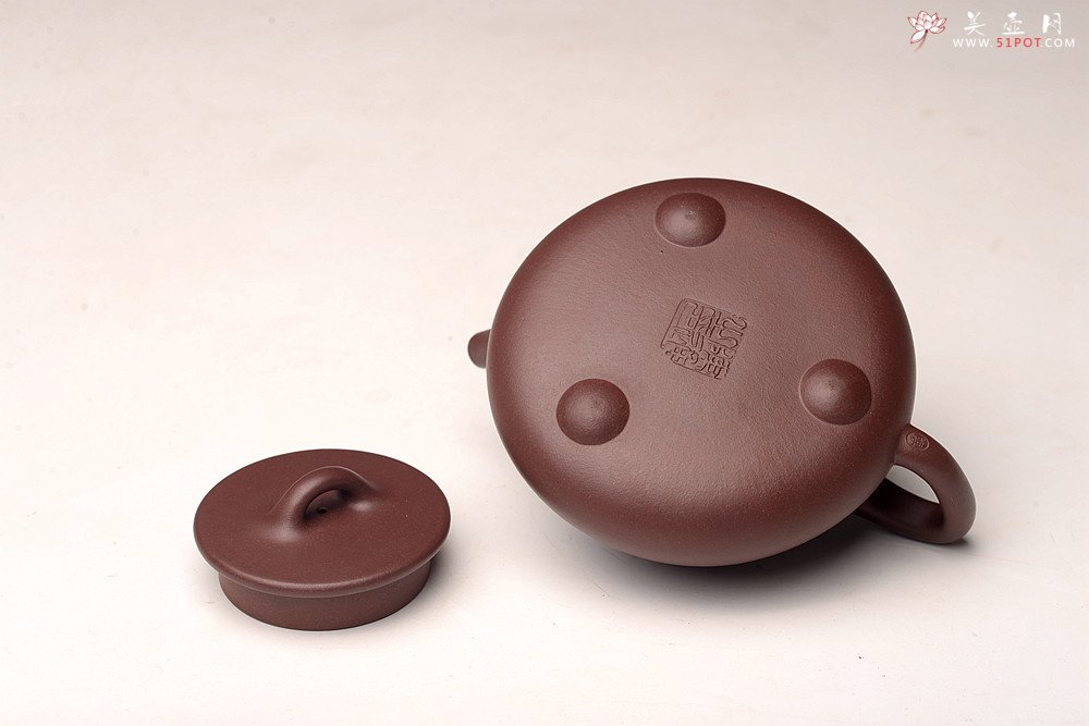 紫砂壶图片：梅骨兰香 全手子冶石瓢 骨肉均挺之精品 - 美壶网