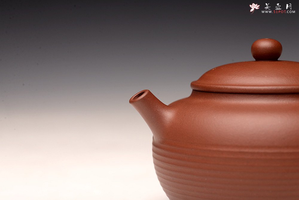 紫砂壶图片：于洪霞丙申夏全手作品 饱满圆润 率真线韵~ 做工精致 怡圆套组 - 美壶网