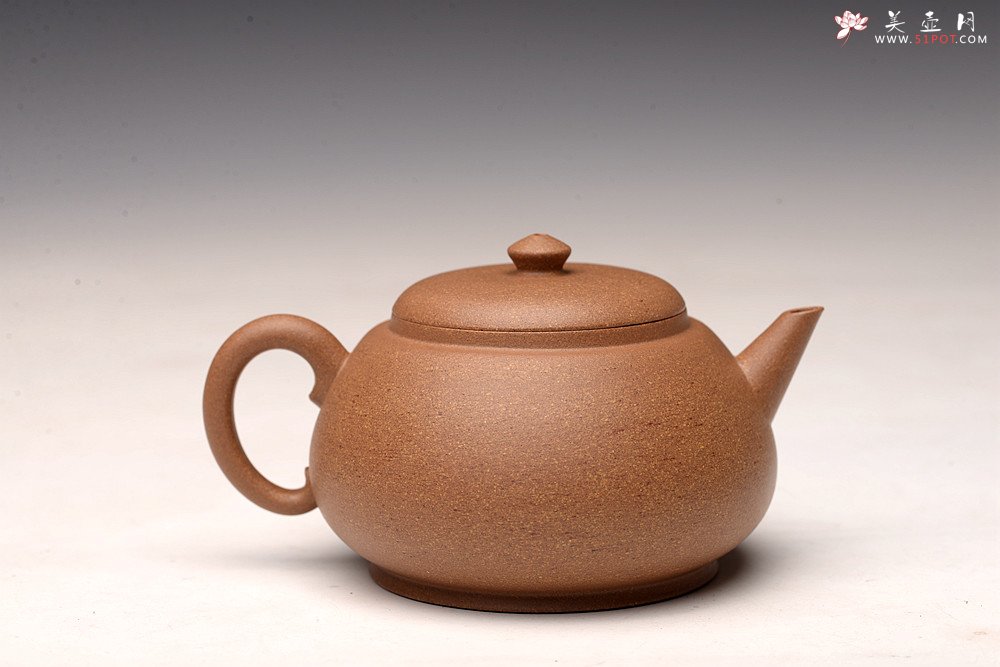 紫砂壶图片：储亚全手明式小品 优质老段泥 文气玩味 如意如意如我心意 - 美壶网