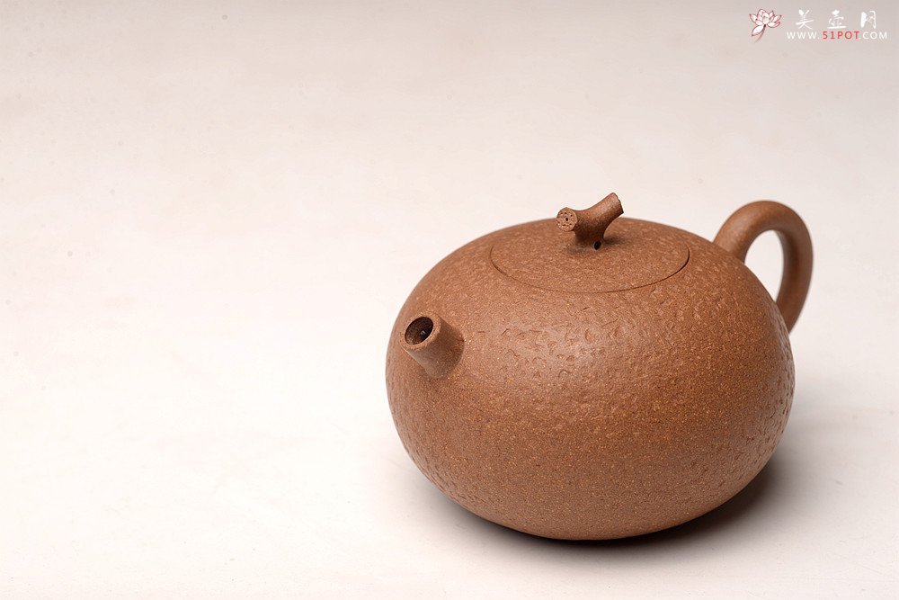 紫砂壶图片：储亚全手小品 优质老段泥 颇具玩味 小桔子 - 美壶网