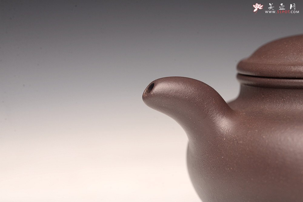 紫砂壶图片：大亨传人邵春良实力代表作 气韵十足 全手大仿古 雄厚丰润 - 美壶网