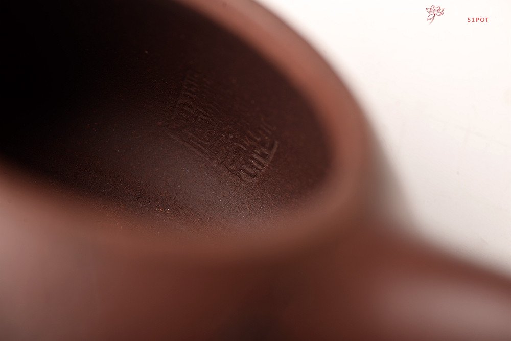 紫砂壶图片：周斌全手文气作品  型正实用  全手满瓢   - 美壶网