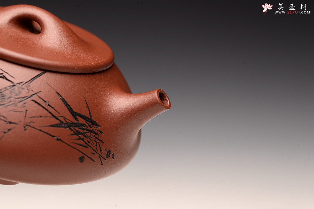 紫砂壶图片：厚重古朴 文人气息 景舟石瓢 送礼自品俱佳 精品 - 美壶网