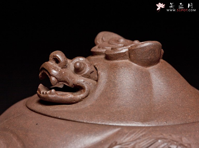 紫砂壶图片：鱼化龙 - 美壶网