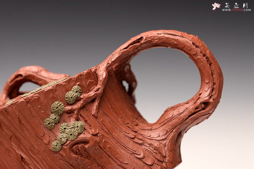 紫砂壶图片：单志萍原创精品 全手松桩 气韵长流 俊雅之风 - 美壶网