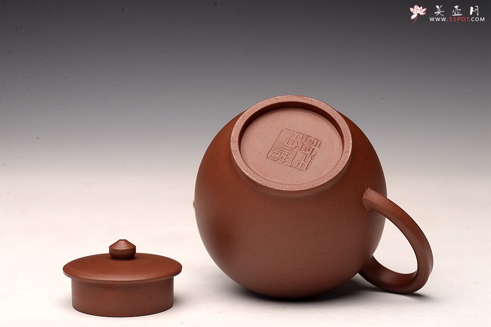 紫砂壶图片：于洪霞丙申秋全手新作 线条简练 饱满精神 明式龙蛋 - 美壶网