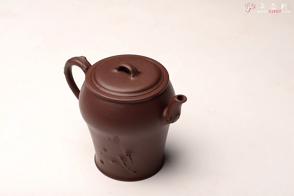 紫砂壶图片：潘丹初丙申秋全手作品 精致梅花 秀雅得趣 咏梅 做工严谨 - 美壶网