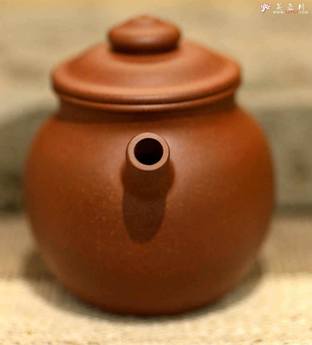 紫砂壶图片：美壶特惠 玩味巨轮 茶人最爱 实用 独孔加不锈钢滤网 - 美壶网