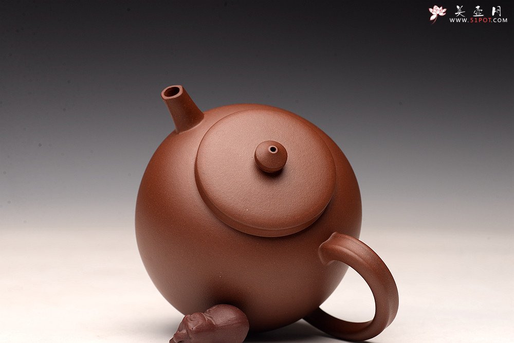 紫砂壶图片：于洪霞丙申秋全手新作 线条简练 饱满精神 明式龙蛋 - 美壶网