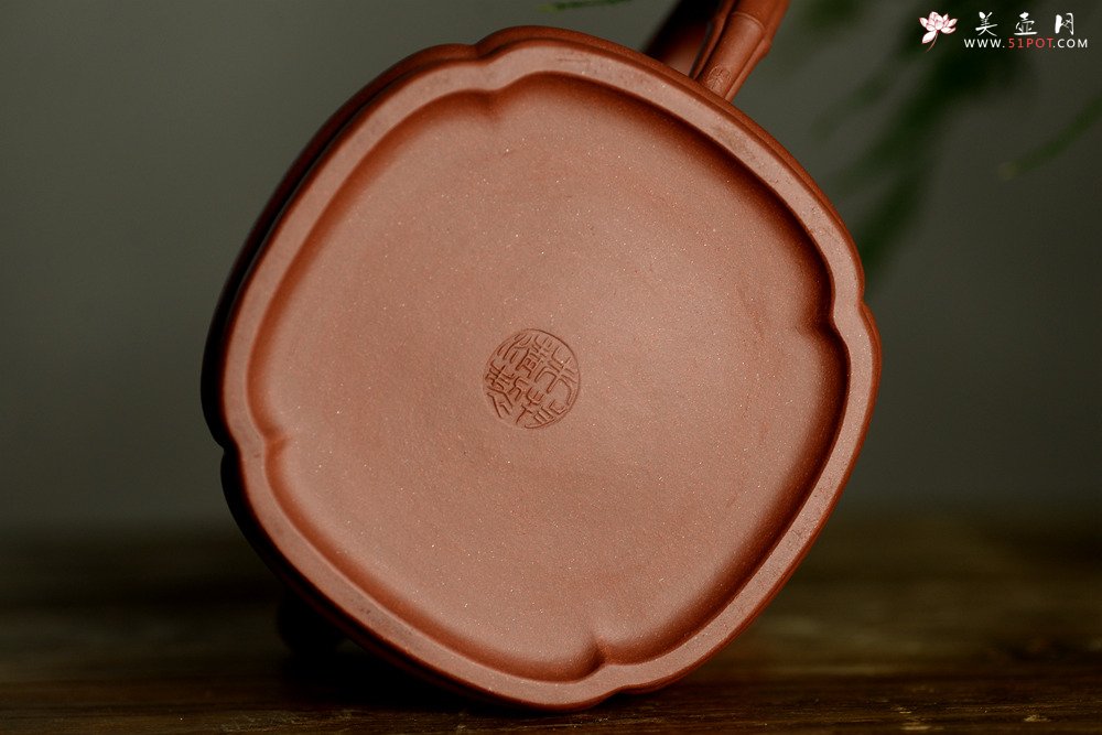 紫砂壶图片：朱牧清新作 豪放大气 不拘小节 大品竹鼎 - 美壶网