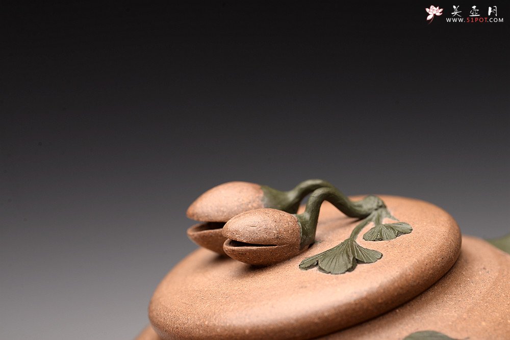 紫砂壶图片：蔡一强丙申夏全手作品 开心果 田园之乐 寓意吉祥 - 美壶网