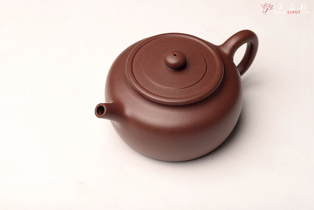 紫砂壶图片：炮管经典 油润原矿底槽青 全手圆璧 传统功力 - 美壶网