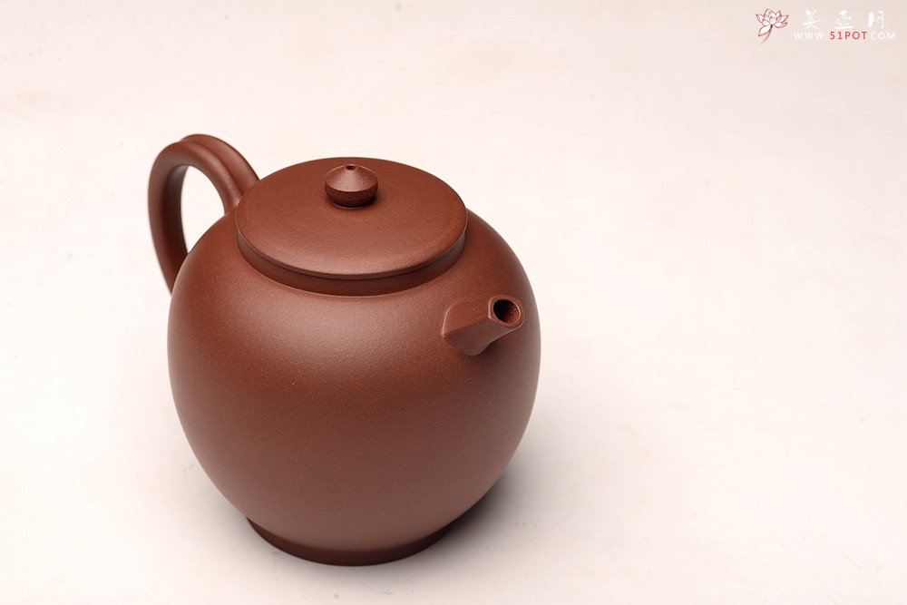紫砂壶图片：于洪霞丙申秋全手新作 线条简练 饱满精神 明式龙蛋 - 美壶网