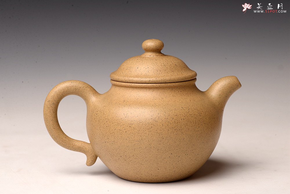 紫砂壶图片：邵春良老师全手近作 本绿小莲子 端庄秀美 泥料温润如玉 - 美壶网