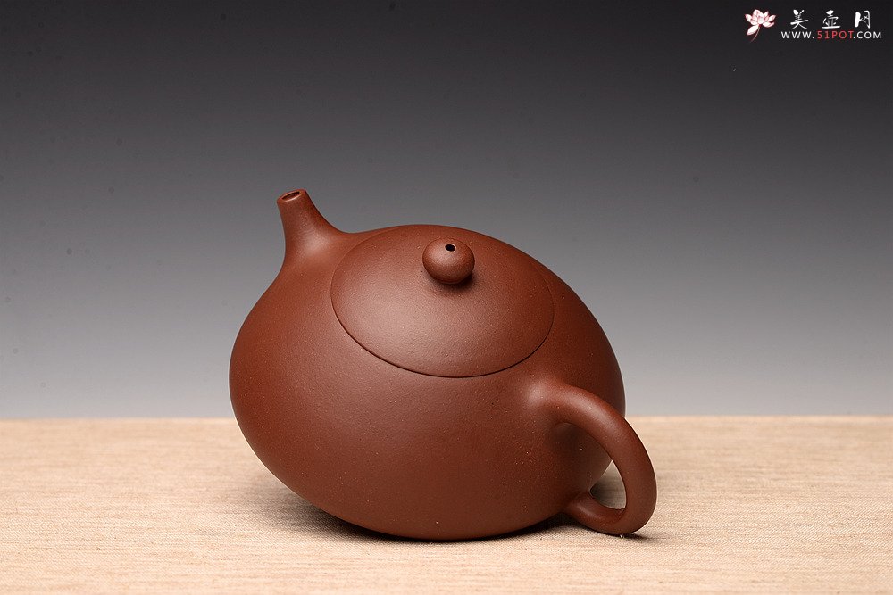 紫砂壶图片：柔中带刚 西施瓢 - 美壶网