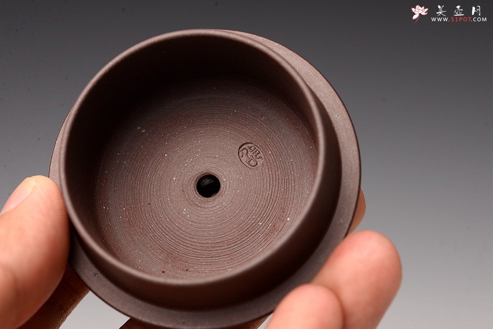 紫砂壶图片：邵春良丙申年 经典作品 曼生合欢 甚得古意 高温四号井紫泥  - 美壶网