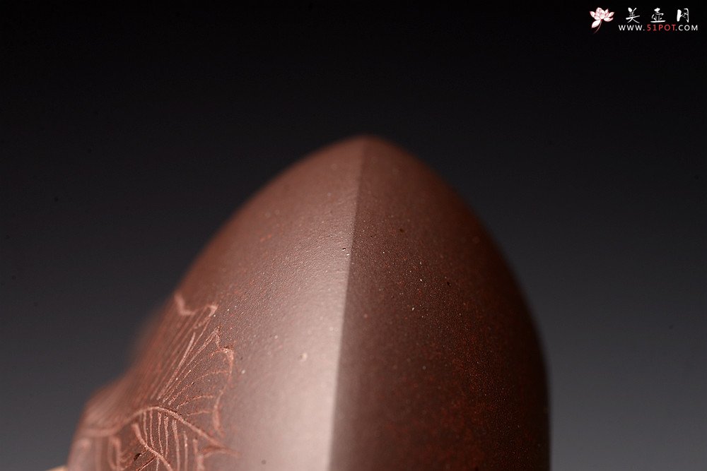 紫砂壶图片：邵春良丙申年 经典作品 曼生合欢 甚得古意 高温四号井紫泥  - 美壶网