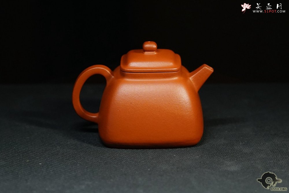 紫砂壶图片：荆玉四方欣赏 - 美壶网