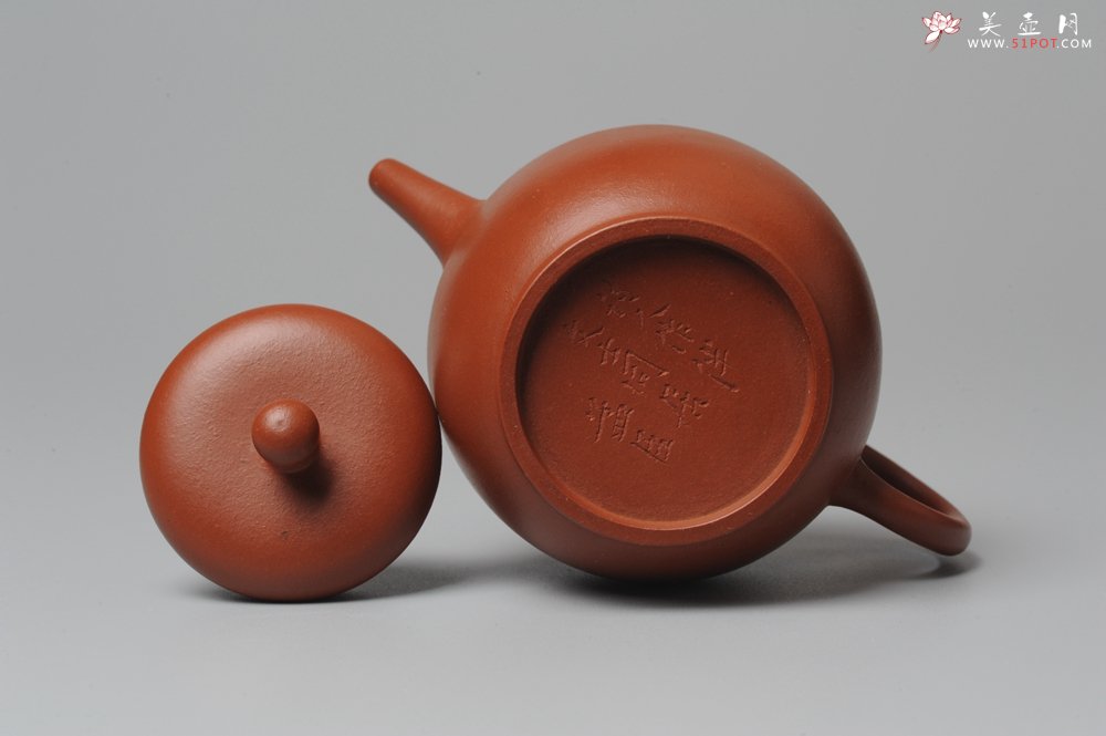 紫砂壶图片：90年代小红泥 温润如玉 高灯 - 美壶网