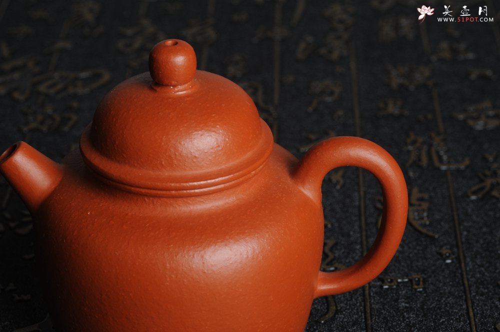 紫砂壶图片：美壶特惠 优质朱泥宫灯 - 美壶网