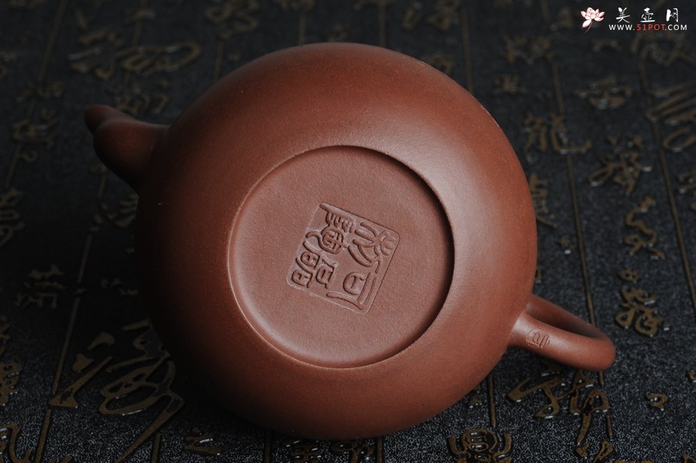 紫砂壶图片：优质紫泥 全手工 思亭 - 美壶网