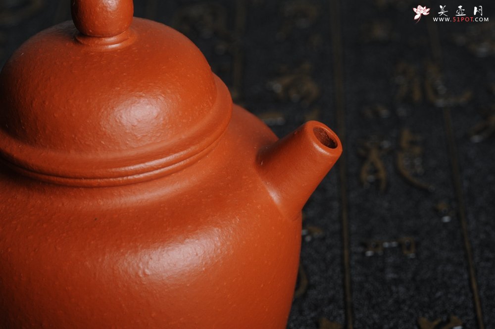 紫砂壶图片：美壶特惠 优质朱泥宫灯 - 美壶网