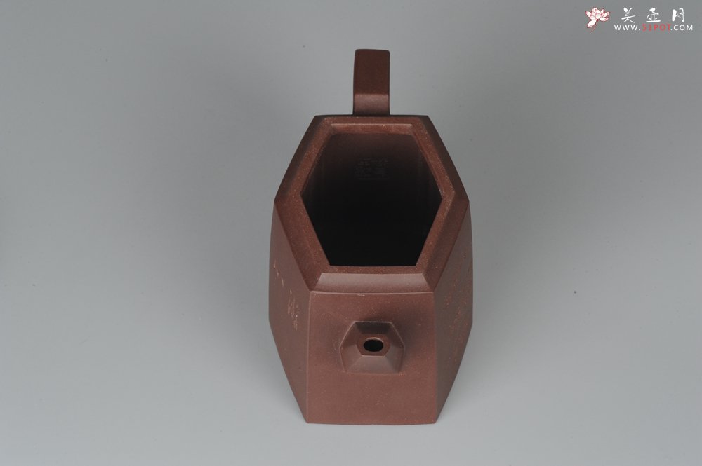 紫砂壶图片：美壶特惠 精品全手工高六方 - 美壶网