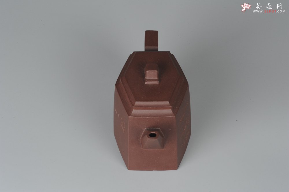 紫砂壶图片：美壶特惠 精品全手工高六方 - 美壶网