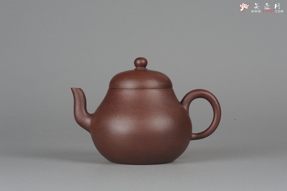 紫砂壶图片：美壶特惠 全手工精品秀雅高梨形 - 美壶网