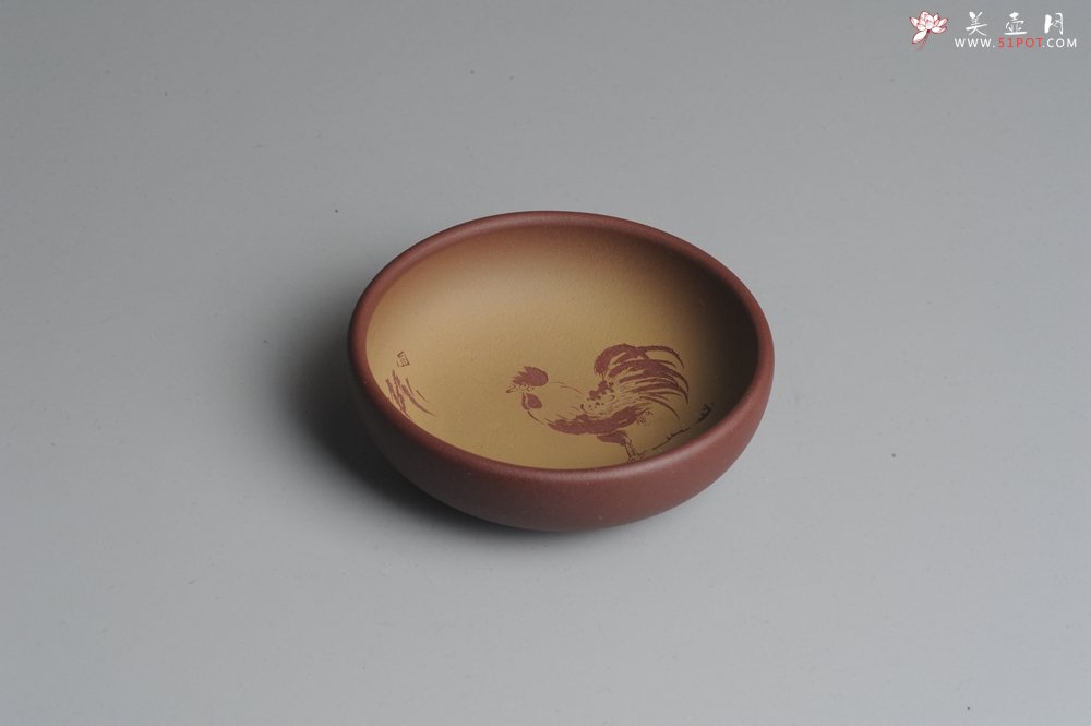 紫砂壶图片：精品美杯 大吉大利主人杯 品茗杯 - 美壶网