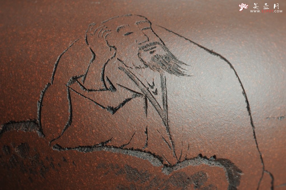 紫砂壶图片：美壶特惠 做工精致山人道洪圆珠 饱满漂亮 出水暴爽 - 美壶网