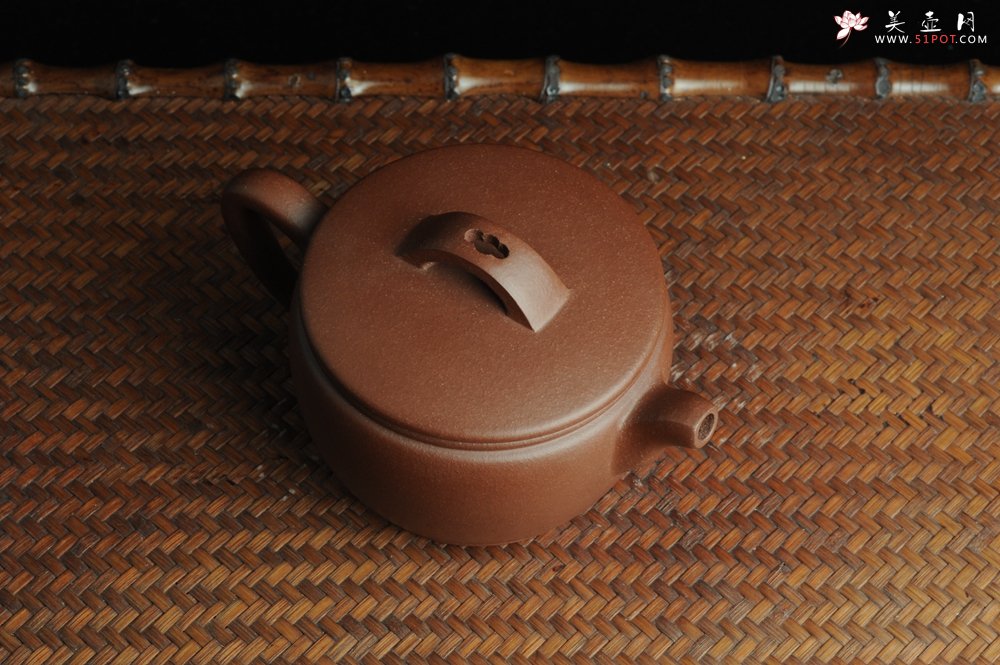 紫砂壶图片：美壶特惠 优质紫泥汉瓦 大口实用 做工精致 - 美壶网