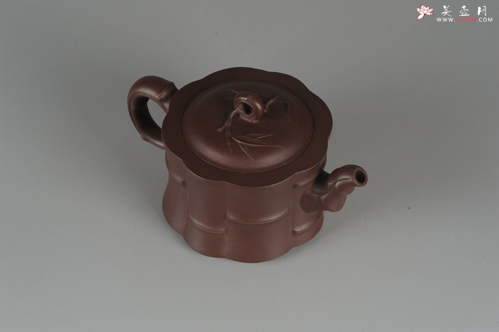 紫砂壶图片：美壶年终特惠 八段竹 - 美壶网