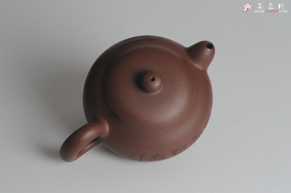 紫砂壶图片：美壶特惠 做工精致山水道洪圆珠 饱满漂亮 出水暴爽  - 美壶网