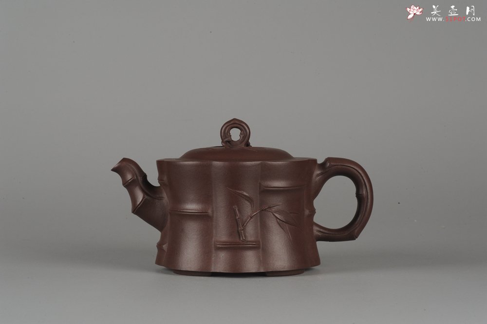 紫砂壶图片：美壶年终特惠 八段竹 - 美壶网