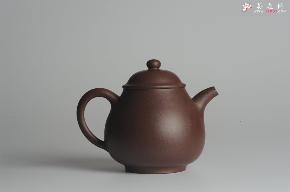 紫砂壶图片：全手工优质老紫泥潘壶刹凹成型单片拍打王新云进步之作 - 美壶网
