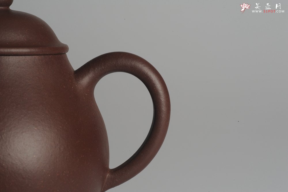 紫砂壶图片：全手工优质老紫泥潘壶刹凹成型单片拍打王新云进步之作 - 美壶网