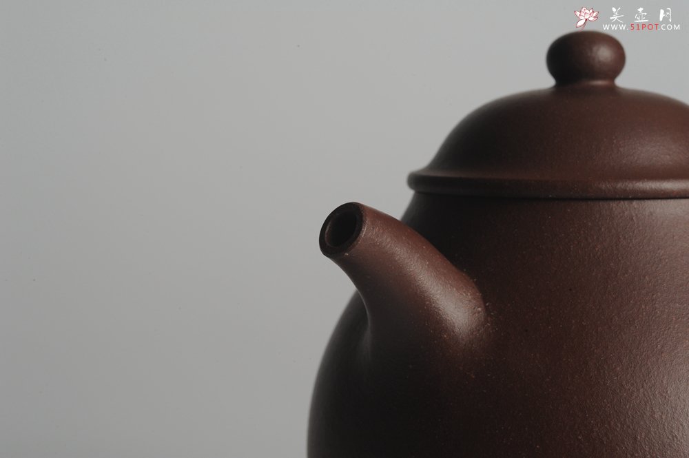 紫砂壶图片：全手工优质老紫泥潘壶刹凹成型单片拍打王新云进步之作 - 美壶网